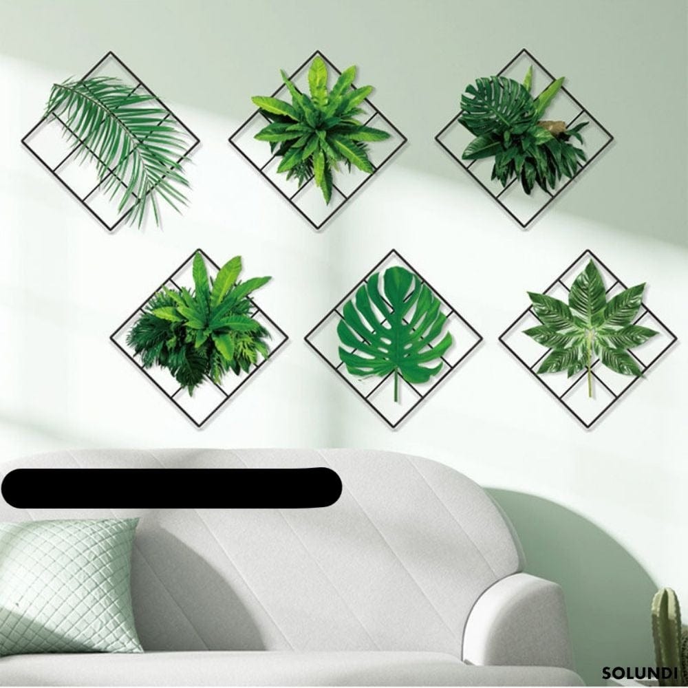 50% Rabatt - GreenLeaf - 3D Groene Planten Muursticker - Begrenztes Angebot