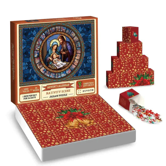 Ocerar™ Adventskalender Weihnachtspuzzle | 50% RABATT