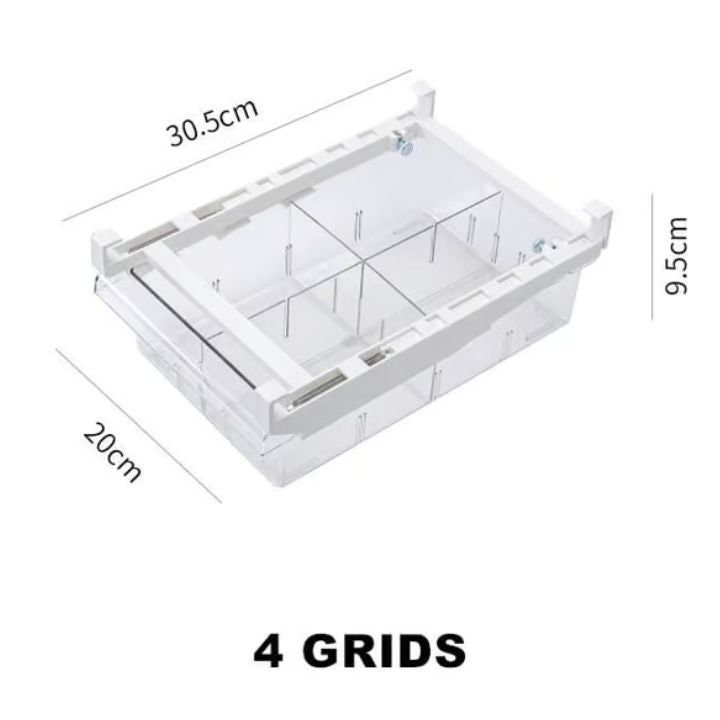 Platzsparender Kühlschrank-Schubladenorganizer