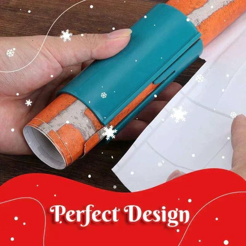 Geschenkpapierschneider für Weihnachten | 1+1 GRATIS