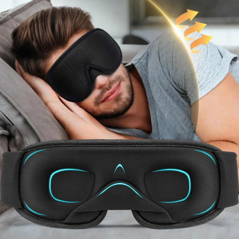 Begrenztes Angebot - 3D NAPPER™ - TravelRest - Schlafmaske für Reisen & Schlaf | 50% RABATT