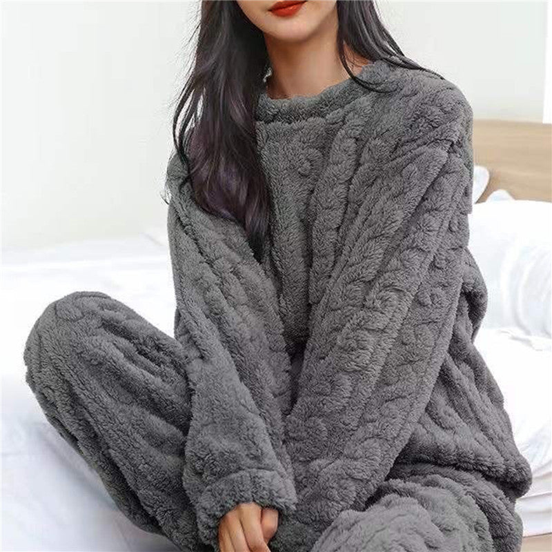 Begrenztes Angebot - VelvaComfort – Bequemer Fleece-Pyjama für Frauen | 50% Rabatt